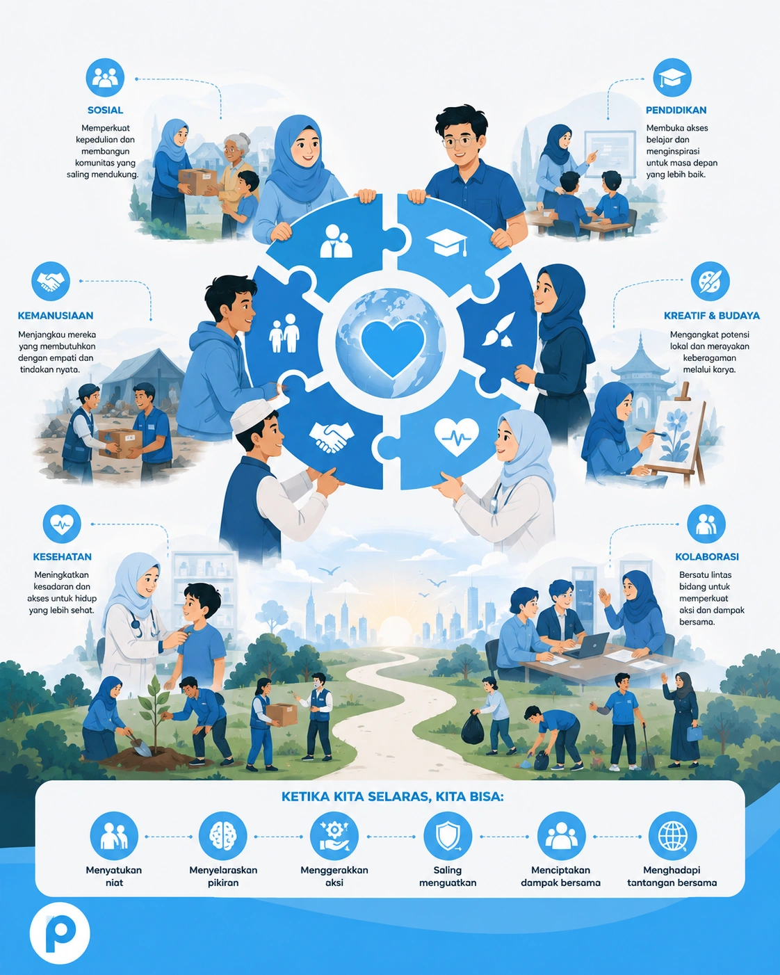 Infografis Padu Sekata